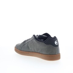 Etnies Fader 4101000203521 Mens Gray Suede Skate Inspired Sneakers Shoes 7.5