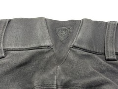 Women’s Ariat Heritage Knee Patch Equestrian Riding Breehces Size 30R Grey
