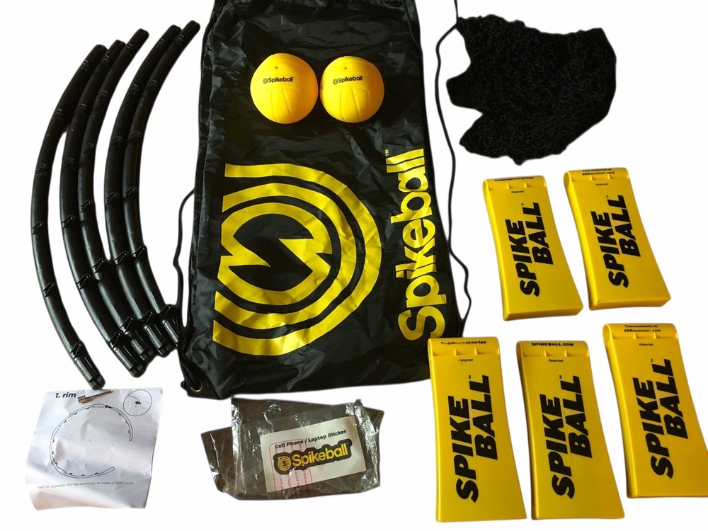 Spikeball Lawn Beach Party Game With Carrying Bag Great Condition