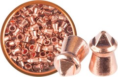 GAMO 100 Count LUXOR Pyramid Pointed COPPER COATED 5.5mm .22 Caliber Pellets