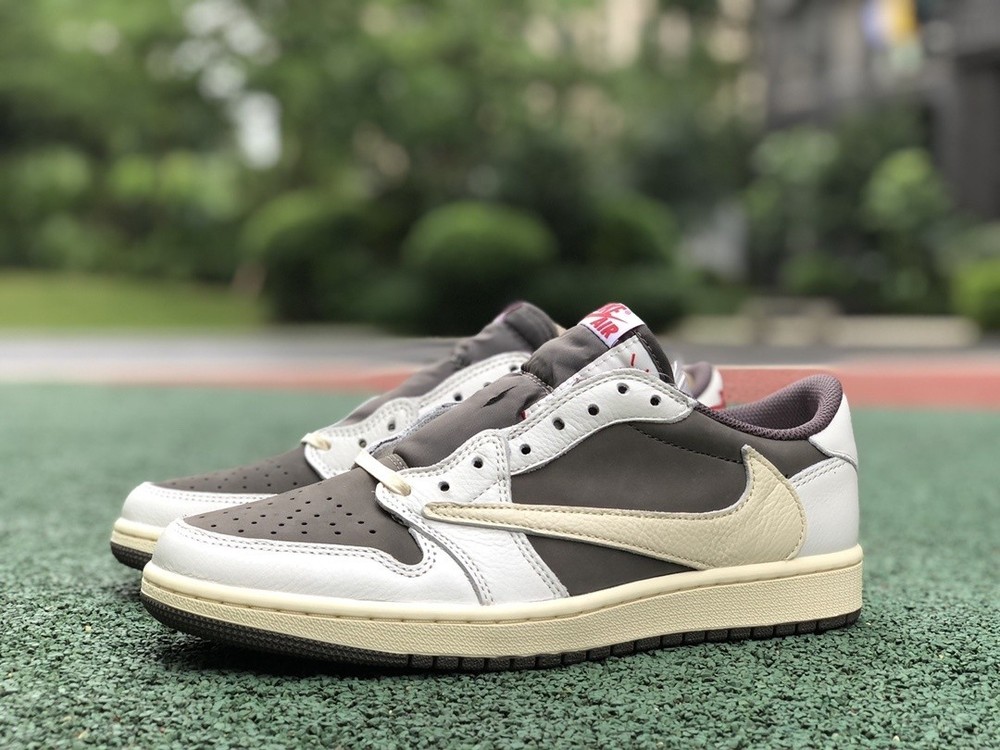 AJ 1 Retro Low OG SP T S Reverse Mocha DM7866-162 Men’s Casual Shoe Sizes 4-13