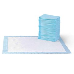 Amazon Basics Dog & Puppy Pee Pads, X-Large, 60-Count, 5-Layer Leak-Proof, Quick