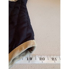 Equine Couture Parisian Vest Womens Large Black Tan Quilted Equestrian Riding L