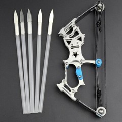 5.5″ Mini Compound Bow Kit Toy Arrows Target Shooting Archery Gift Pocket Bow