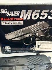 Air Soft Pistol Sig Sauer M653 New In Pack