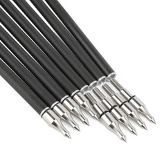 12X 31″ Pure Carbon Arrows SP340 400 500 600 Natural Feather Archery Bow Hunting