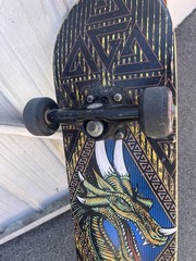 Powell Peralta Steve Caballero GOLDEN DRAGON Skateboard Trucks & Wheels BAN THIS