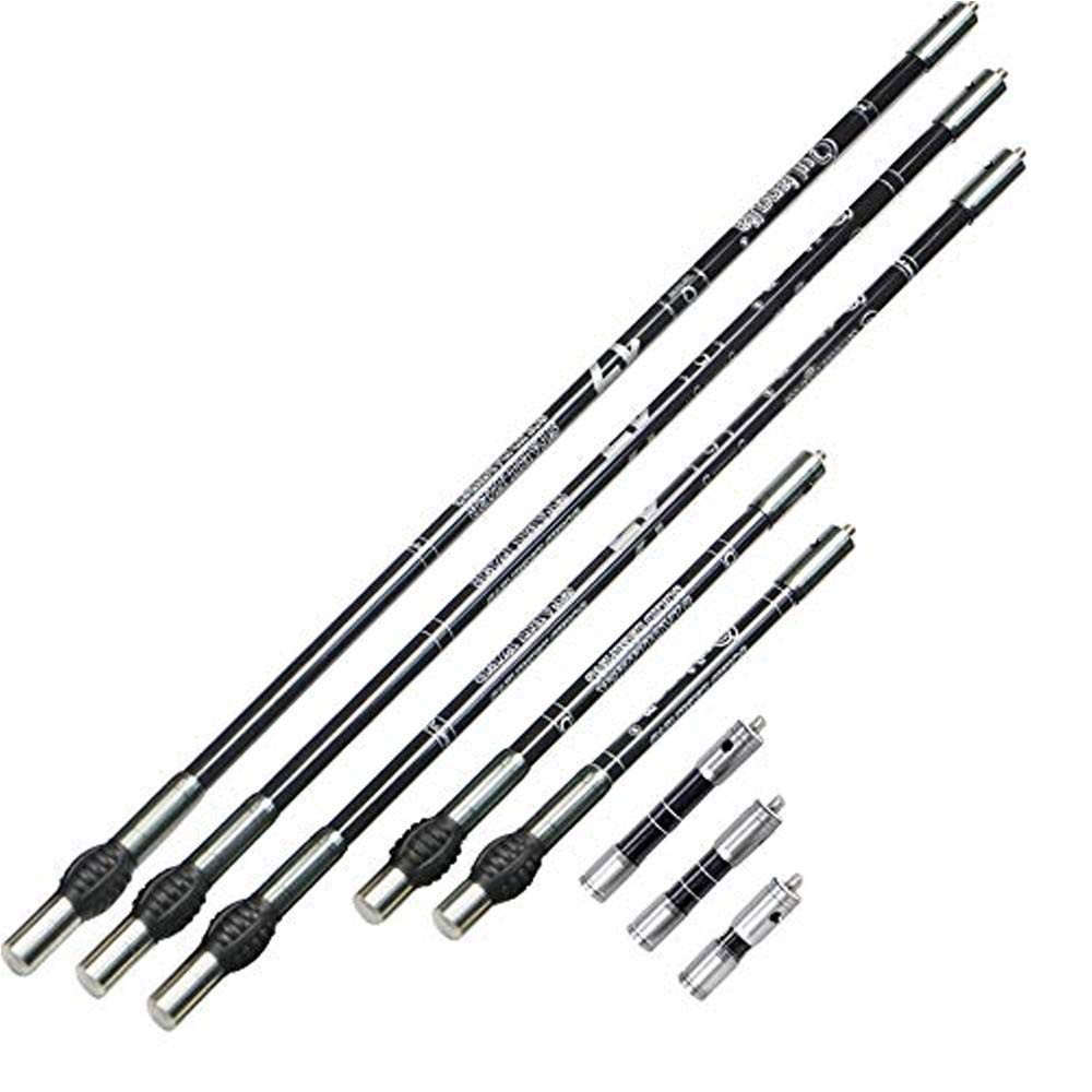 Archery Bow Stabilizer Balance Bar Rod System 3-30 Inch Carbon Fiber Stabiliz…