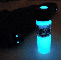 Glow-On BLUE Glow Paint For Gun Sights, Fishing Lures, Lg 9.2 ml Vial, Bright