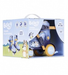 Bluey Kids Training Roller Skates Combo Pack,Adjustable Sizing,Size 9-12,Unisex