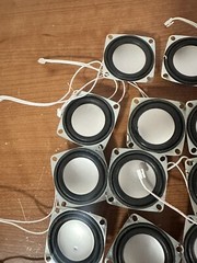 Hover-1 Replacement Balance Board Speaker & Wiring AS IS LOT x11