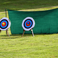 Heavy Duty Archery Backstop Net for Outdoor Target Shooting & Practice
