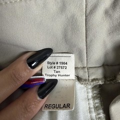 The Tailored Sportsman Trophy Hunter Breeches Womens 28 Beige Knee Patch 1964