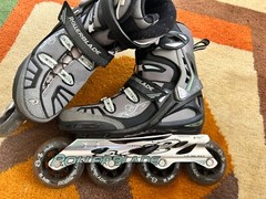 ROLLERBLADE SPARK 84 W US women’s size 7 / Mondo 24 / EUR 38 white blue NIB