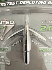 Bowmar Beast Titanium Hybrid Broadheads 2 Inch 100 Grain 3 Pack New