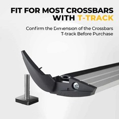 For Nissan Kicks 2025-2026 Roof Rack System, Aluminium Cross Bar, Normal Roof, S