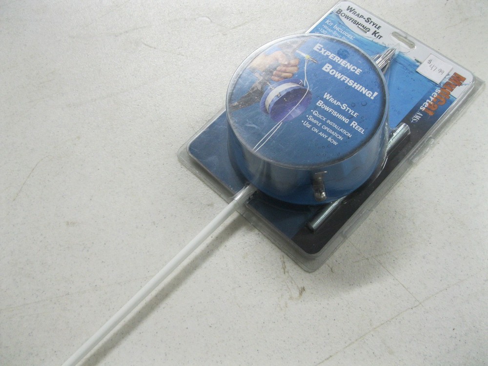 AMS MudCat Bowfishing Wrap Style Reel & Arrow