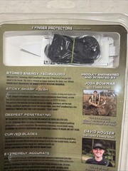 Bowmar Beast Titanium Hybrid Broadheads 2 Inch 125 Grain With Practice Head New