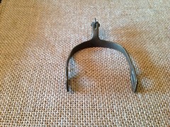 Antique small boot spur, no markings, 100 + years old