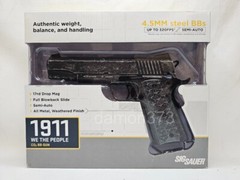SIG SAUER 1911 We The People 4.5 Cal BB Airgun 17RD All Metal FULL BLOWBACK