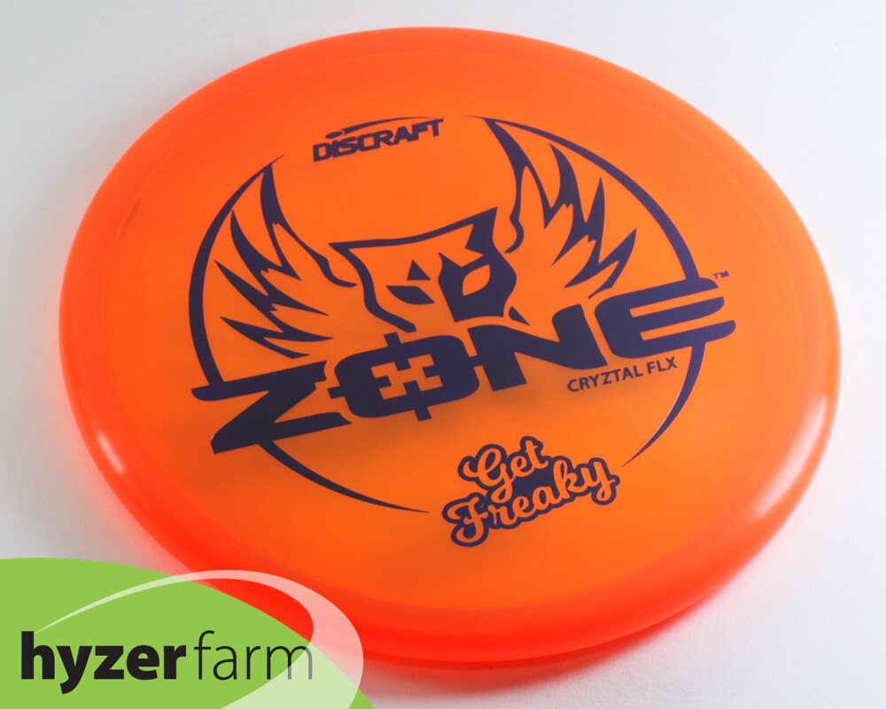 Discraft BRODIE GET FREAKY CRYZTAL FLX ZONE *pick weight/color* Hyzer Farm disc