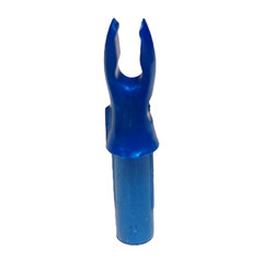 50 Count Bohning X 5mm Arrow A Nocks: Satin Blue: 7 Grain: .204 ID