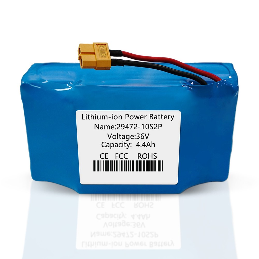 Replacement New Battery For Balance Scooter Board 36V 4.4Ah 10S2P