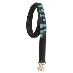 Tough 1 «Turquoise Zebra» Fun Animal Print Split Reins horse tack equine 43-970