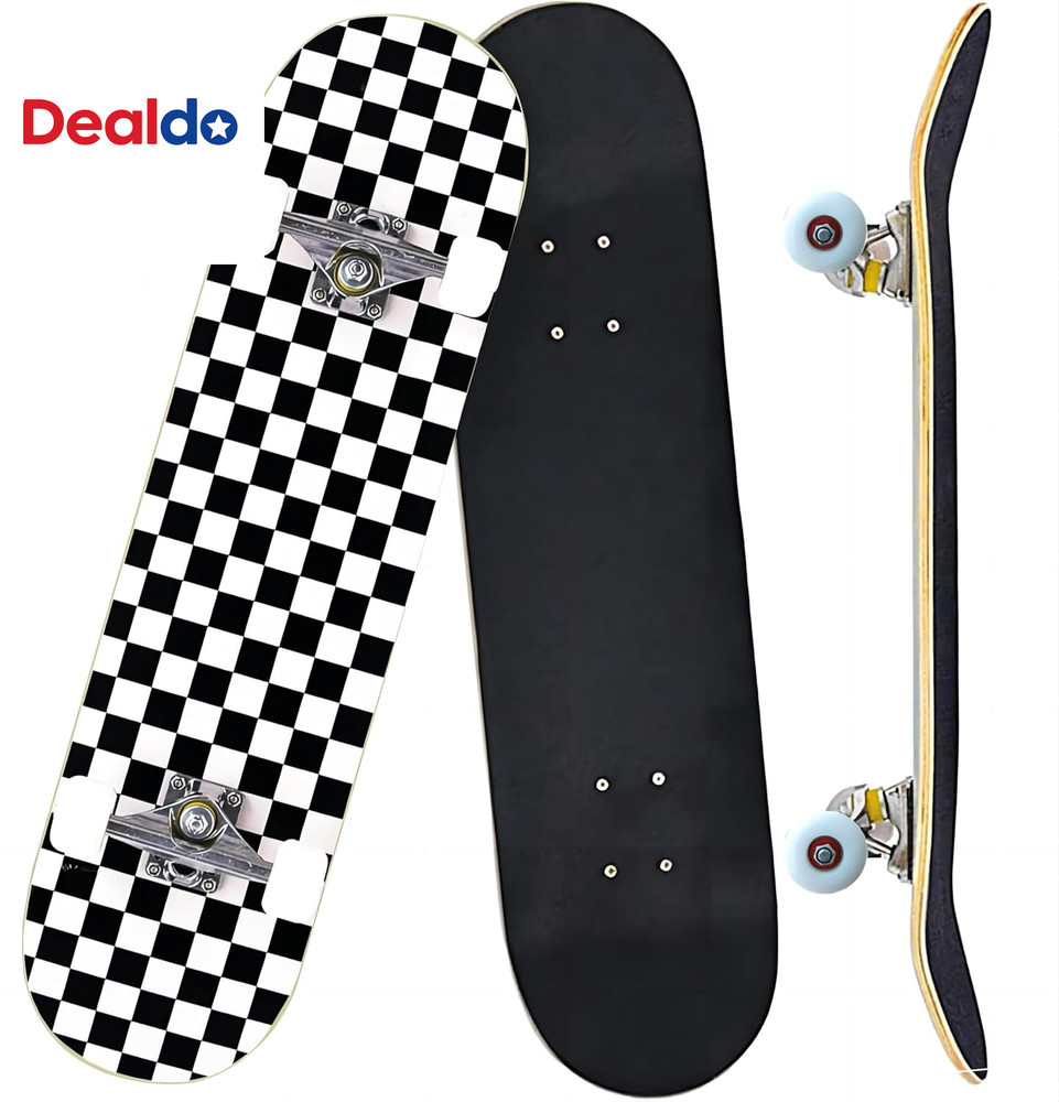Pro Complete Skateboards for Beginners Girls Boys Kids Youths Teens Adults 31″X8