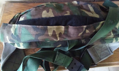 Climbing/Hunting Rope with camo padded backpack And Heavy Duty Clasp And More