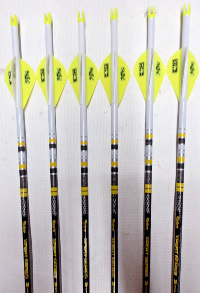 6- Victory Archery VAP TKO Elite 300 Dip/Crested Carbon Arrows Bohning Blazer