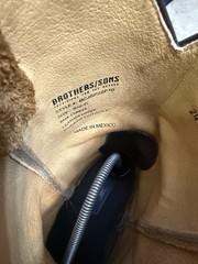 Brothers/Sons Brown Suede Western Cowboy Boots Men’s US 8.5D