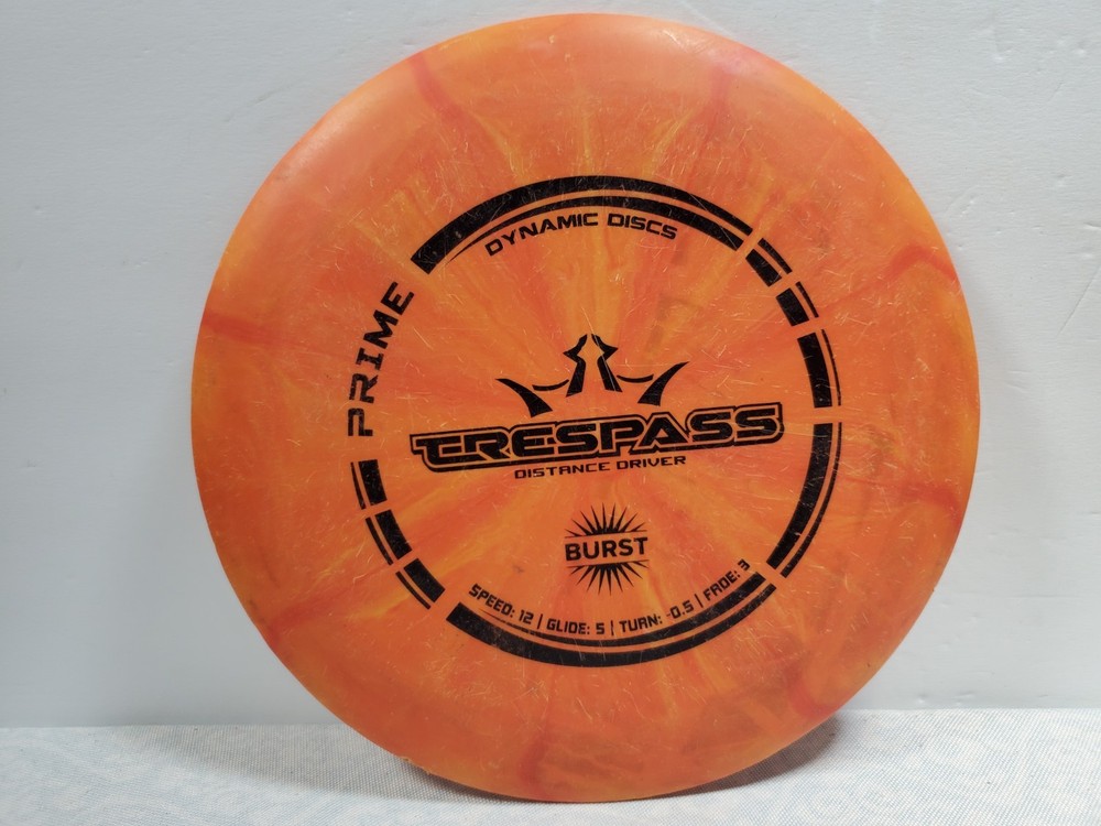 Dynamic Discs Prime Burst Trespass 171 grams Orange