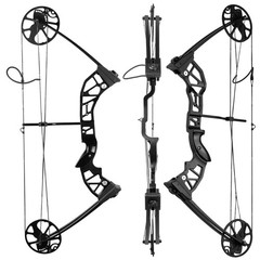 Compound Bow Archery For Adults, 0-70 Lbs Draw Weight, 19″-30″Draw Length