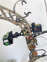 Mathews Z7 Bow, Leupold Vendetta Laser rangefinder, IQ sight, 29.5 Draw