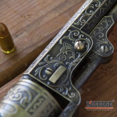 SuperNatural Western Cowboy Black Powder Outlaw Revolver Pistol Metal Replica