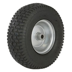 Klutch Pneumatic Utility Tire Assembly, 13/5.00-6, Turf Saver Tread