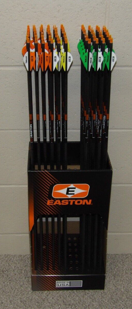 New Easton 340 Spine 6.5 Bowhunter Arrows- Cut/Insert Av,1 Dozen (12 arrows)