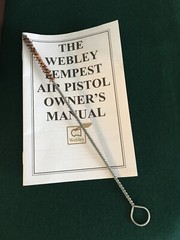 Limited Edition Webley & Scott Tempest Centennial Air Gun Pistol .22 – Scarce