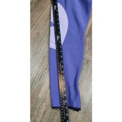TuffRider Front Zip Knee Patch Breeches Womens 34 Long Purple Riding Pants