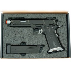 Airsoft Gas Blowback GBB Pistol – SRC Baba Yaga Metal 320 FPS 28 Round 6mm BBs