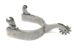 AJ Tack Sweet Iron Western Engraved Spurs – Mens