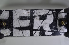 Rare Vintage Zero Skateboard Slashed Bold Goth Alternative Misled Youth HTF