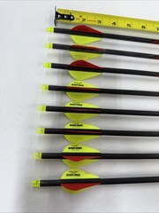 Lot Of 8 Outlaw 400 Spine Arrows – Short – Item 4307