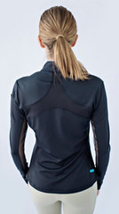 Chestnut Bay Performance Rider Sky Cool Longsleeve Top-L-Black