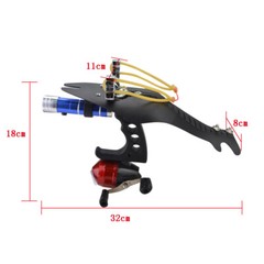 Bow Fishing Catapult Kit Bowfishing Darts Reel Set Archery Hunting Shooting