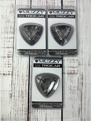 ⭐ NEW ⭐ 3 pack ⭐ Muzzy 3 BLADE Trocar 100 Grain Archery Hunting Fixed Broadhead⭐