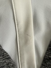 Calverro Riding Show Shirt Sunshirt Heather Grey White Size Large