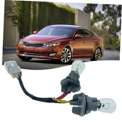 Rear Tail Light Bulb Socket and Wire Harness for Kia Optima 2014 with Bulbs