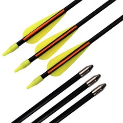 26 28 30 Inch Youth Arrows Fiberglass Archery Recurve Bow Target Arrows Practice